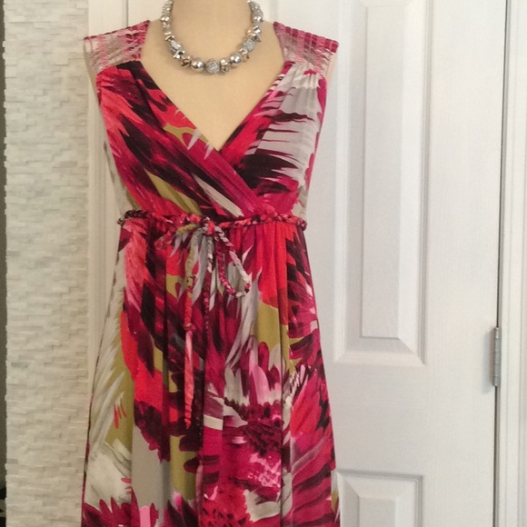 London Times Dresses & Skirts - LONDON TIMES HI-LOW MAXI DRESS